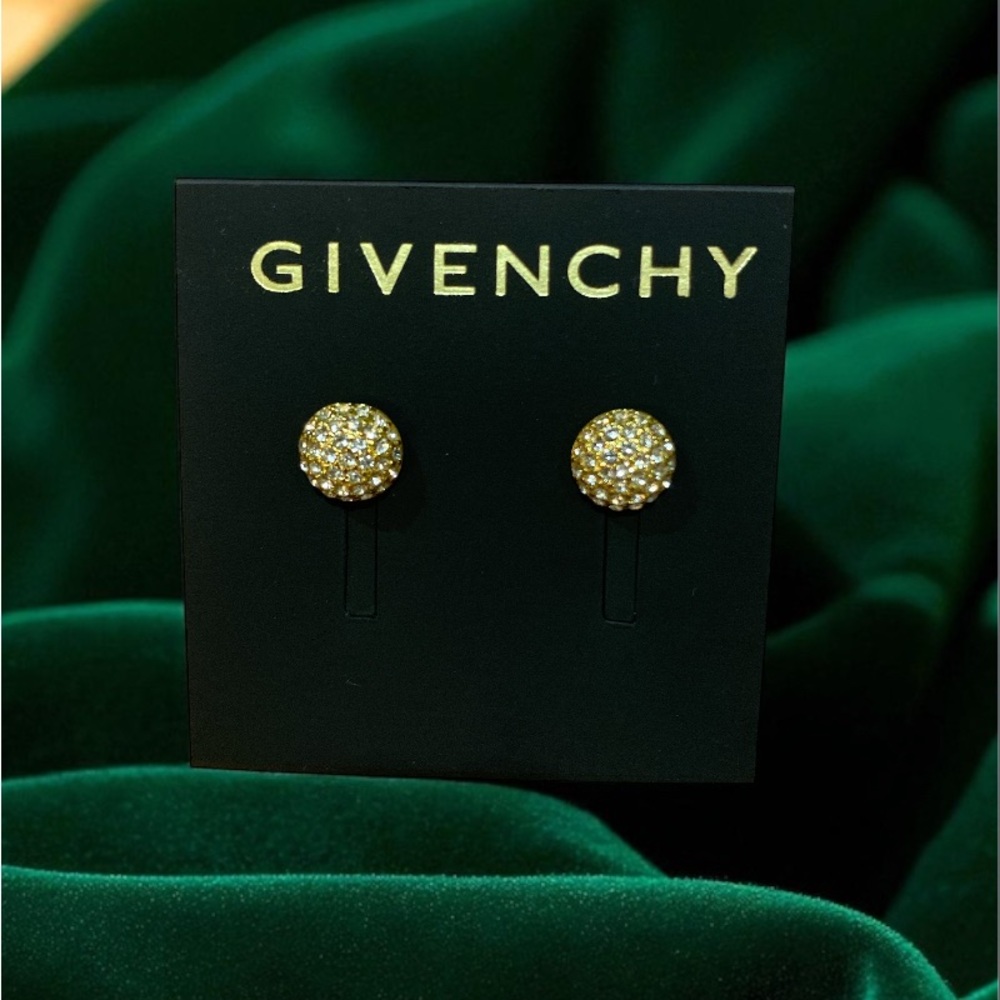 Givenchy Gold Stud Earrings